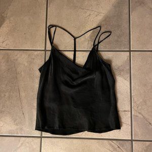 Topshop Cowl Neck Black Cami